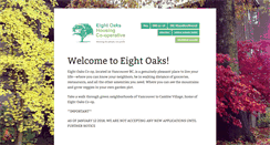 Desktop Screenshot of eightoakscoop.com